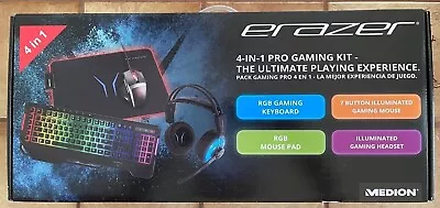 Medion Erazer 4 In 1  Pro Gaming Kit New In Sealed Box- 2 Year Factory Warranty • $39.98