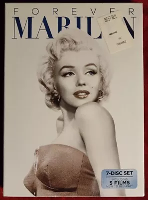 Forever Marilyn (Blu-ray 2012 7-Disc Set) Marilyn Monroe Movies - New Sealed • $38.95