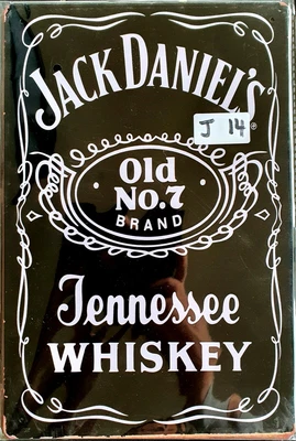 $9.95 • Buy Jack Daniels No 7 Whiskey Metal Tin Signs Bar Shed & Man Cave Signs AU Seller