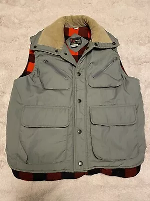 Incrowd Jacket Vest Mens Med Gray Vintage Trucker Rancher Celebration • $28.99