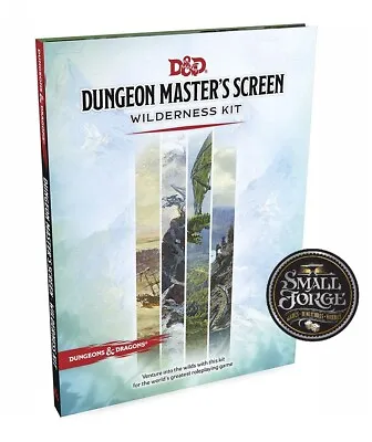 $29.50 • Buy Dungeon And Dragons Dungeon Screen Wilderness Kit, 5th Edition, NEW