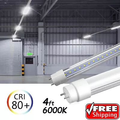 10-100 PACK LED G13 4FT 4 Foot T8 Tube Light Bulbs 18W 6000-6500K Cool White  • $409.95