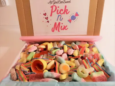 Sweet Box  Pick N Mix  Candy  Letter Box Sweets  Personalised Gift Made To Order • £7.99