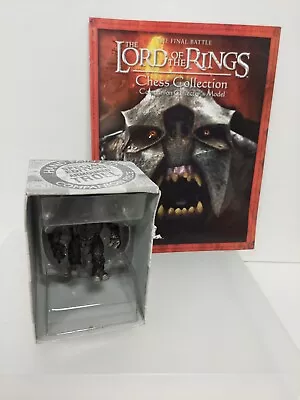 Eaglemoss Chess Lord Of The Rings Armoured Troll Special Edition Lead Figure • £15.99