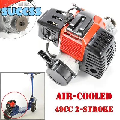 49CC 2-Stroke Engine Motor Pull Start For Gas Scooter Pocket Bike Mini Chopper • $113.05
