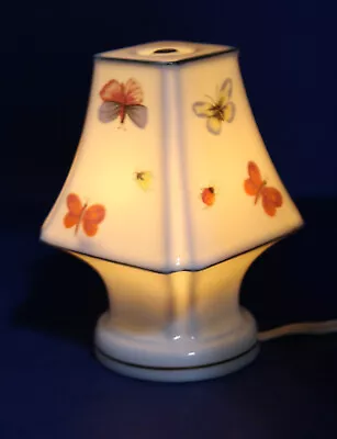 Vintage Perfume Warmer Lamp I.W. Rice IRice Porcelain 5 T Japan • $19.99