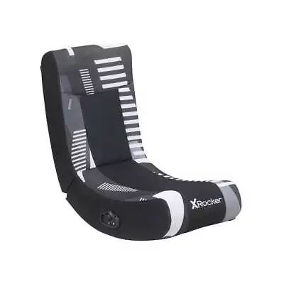 X Rocker Audio Floor Rocker Gaming Chair Black Mesh29.33 X14.96 X24.21 New • $95.55