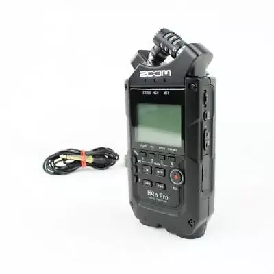 Zoom H4N Pro Blackout - Handy Multi-Track Portable Digital Audio Recorder Black • $140