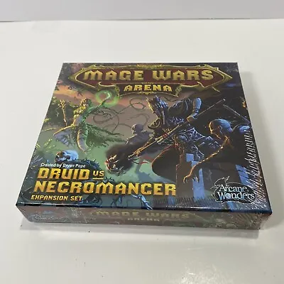 Mage Wars Druid Vs Necromancer EXPANSION SET NEW Sealed Arcane Wonders • $34.90