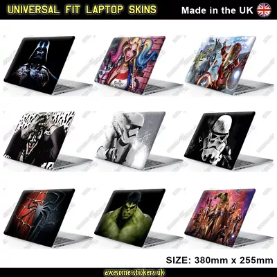 LAPTOP SKIN Wrap Sticker Printed Vinyl TO FIT  Macbook Lenovo HP ASUS Dell MOVIE • £12.99