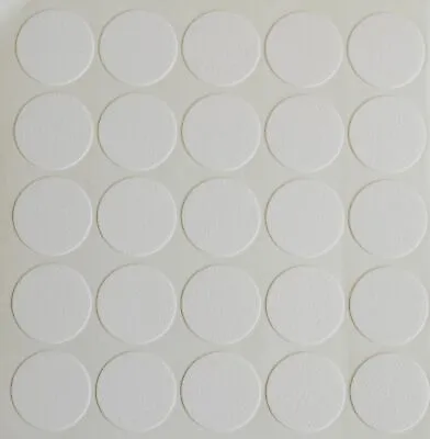 £1.89 • Buy 18mm Self Adhesive Cam Screw Hole Cover Cap White Furniture Cabinet Bookcase