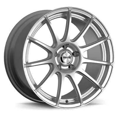 14  Maxxim 10S Winner 14x6 4x100 4x4.5 Full Silver Wheel 38mm Rim • $116