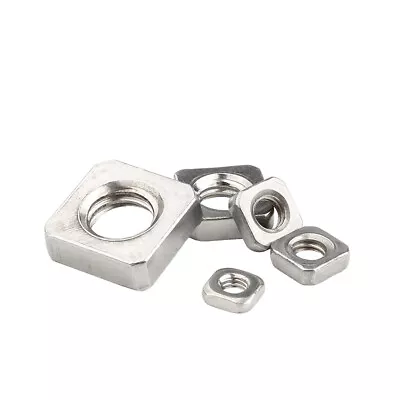 304 Stainless Steel Square Thin Nuts M3 M4 M6 M8 • $4.40