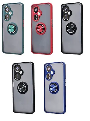 Magnetic Ring TPU Matte Clear Back Protective Case Cover For OnePlus N30 5G • $8.99