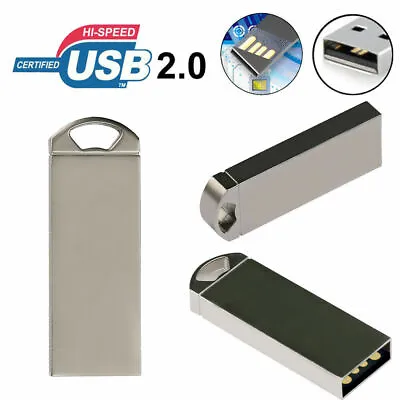 USB Memory Stick 64GB 32GB USB 2.0 Flash Drive 16GB 8GB Storage U Disk Pen Drive • £2.39