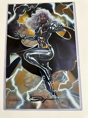 Storm X-Men 11x17 Art Print Signed By Sajad Shah With COA And Top Loader! • $33.95