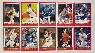 2024 Topps Heritage - 1975 BASEBALL SENSATIONS INSERTS - Card #s 1-20 - U Pick • $1.95