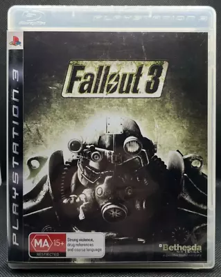 Fallout 3 For PlayStation 3 / PS3 - VGC & COMPLETE • $14.95