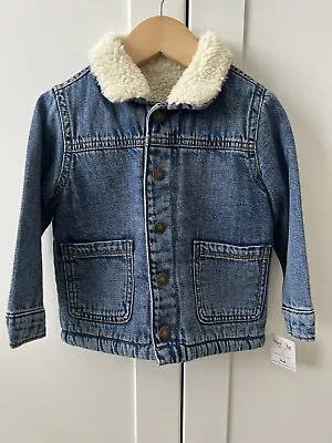 Nutmeg (Morrisons) Children’s Sherpa Lined Denim Jacket • £12