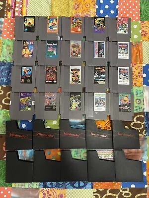 Nintendo NES 20 Game Lot With METALSTORM! • $225