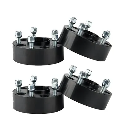 4pc 1.5 Inch 5x4.5 To 5x4.5 Wheel Spacers 1/2 X20 82.5MM For Ford Mustang Ranger • $66.24