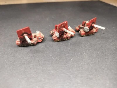 $12.39 • Buy 3x Warhammer 40k Epic Metal Basilisk Imperial Guard Artillery  OOP 1990s (B)