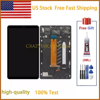 For Samsung Galaxy Tab A7 Lite T220N SM-T227U LCD Touch Screen Digitizer Frame • $32.39