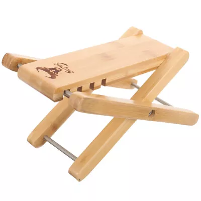 Adjustable Wooden Guitar Foot Rest Stool For Musicians-JX • $27.54