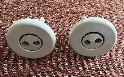 Two New Waterway Cal  Spas Jet Insert Swirly Double Hole  W/Ring  PLU21701090 • $22