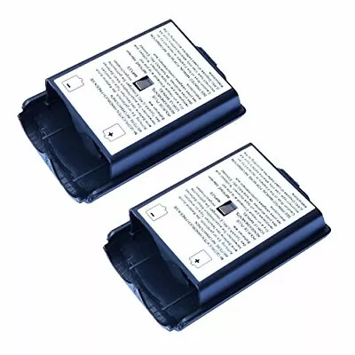 2x Black Battery Cover For Microsoft Xbox 360 Wireless Controller • $12.24