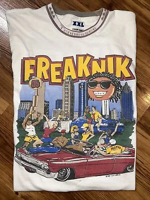 Rare Vintage 90s 1995 Atlanta Freaknik 95 Rap Shirt Vtg Concert Band Festival • $249.99