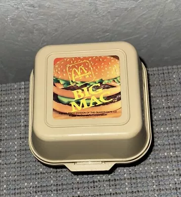 Vintage Fisher-Price MCDONALD’S BIG MAC Plastic Container Toy 1988 (Pre-Owned) • $8