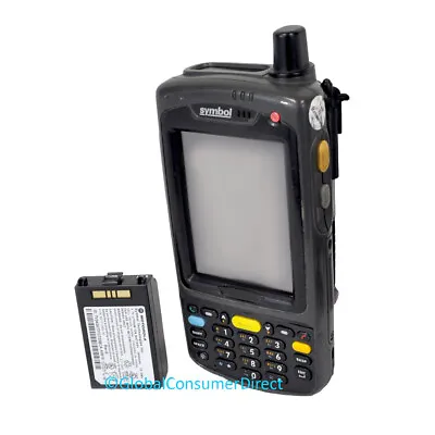 Motorola Zebra MC75A6-PUCSWRRA9WR 1D NUMERIC WM 6.5 PDA Barcode Scanner • $89.98