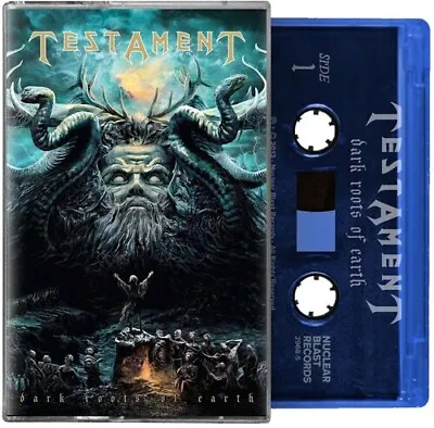 Testament - Dark Roots Of Earth - Blue [New Cassette] Blue Colored Cassette • $15.89