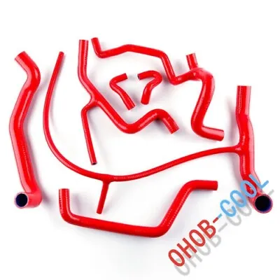 RED For VW MK3 VR6 RADIATOR HEATER HOSE KIT GOLF JETTA GTI GLX 2.8 2.9 1992-1998 • $91.99