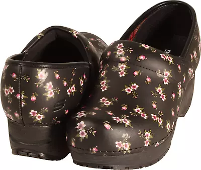 Skechers Work Clog SR - Candaba Womens Clog Black / Pink US Size 8.5 • $43.12