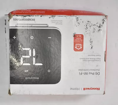 $19.98 • Buy Honeywell D6 Pro Wifi Ductless Controller Programmable Thermostat DC6000WF1001