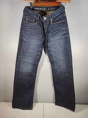 American Eagle Low Rise Boot Cut Men's Jeans 30x32 100% Cotton New Without Tags • $24.99