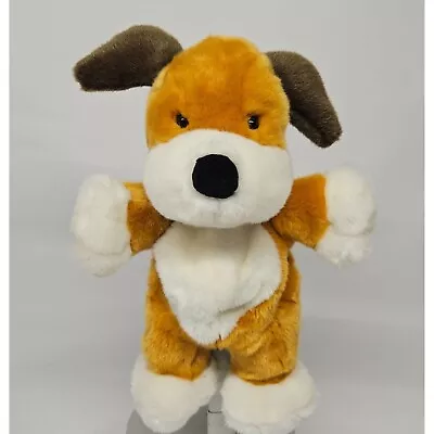 VTG Kipper The Dog Plush Hand Puppet 1998 Prestige 14 Inch Stuffed Plush Toy • $74.99