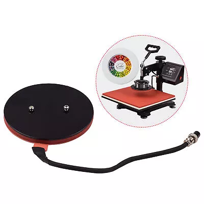 15.5cm/6.1in Heat Press Plate Pad Sublimation Transfer Silicone Heating Pad M7J9 • $47.29