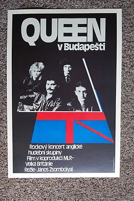 $4 • Buy Queen Concert Poster 1978 Budapest--