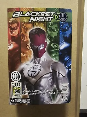 2010 SDCC Exclusive DC Direct Blackest Night White Lantern Sinestro Rare • $35