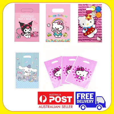 Sanrio Hello Kitty Cinnamoroll Kuromi Lolly Party Bags Kawaii Birthday Favour 10 • $8.95