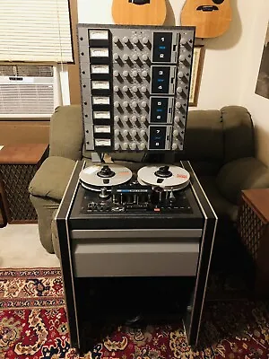 Otari MX-7800 Reel To Reel Studio  Tape Recorder 1” (8 Track) With Lot Of Tapes • $1600