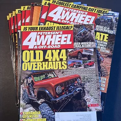 Peterson’s 4 Wheel & Off Road Magazine 2018 Full Year / 12 Issues! High Quality • $39.95