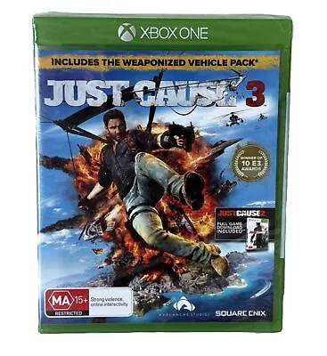 Just Cause 3 Xbox One Game Brand New Sealed Weaponized Vehicle Pack Adventure • $21