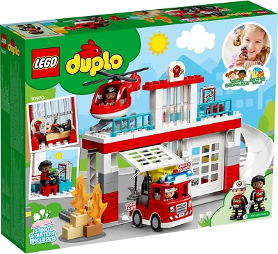 LEGO® DUPLO® Rescue Fire Station & Helicopter 10970 Building Toy; Playset With F • $109.99