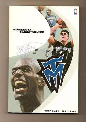 2001-02 Minnesota Timberwolves Media Guide NBA Basketball • $24.52