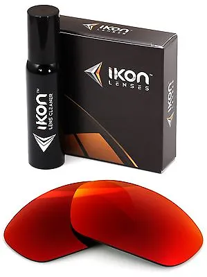 Polarized IKON Iridium Replacement Lenses For Oakley Valve (1st Gen) +Red • $35.90