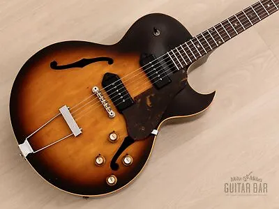 1965 Gibson ES-125 DC Cutaway Vintage Archtop Guitar Sunburst W/ P-90s Case • $4199.99
